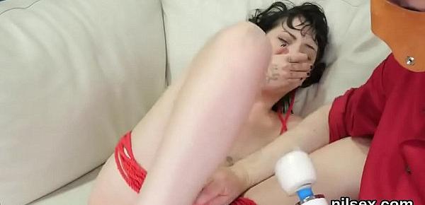  Sexy sweetie was brought in butt hole loony bin for uninhibited treatment